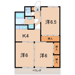 アーク１０８の物件間取画像